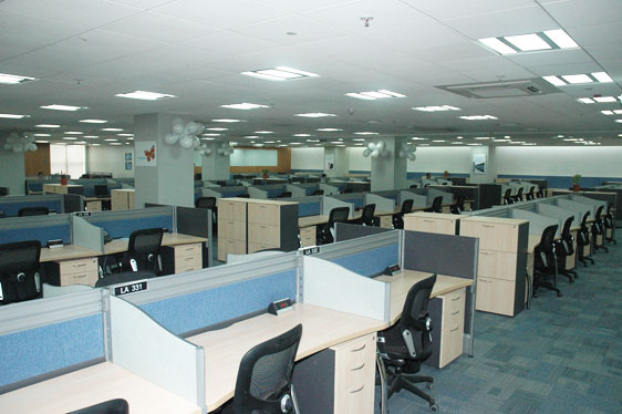 Barclays India interior photo